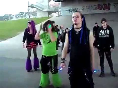 goth kids dancing (original) 